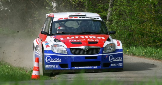 Testy Macieja Rzeźnika i Grzegorza Grzyba przed Rally Presov